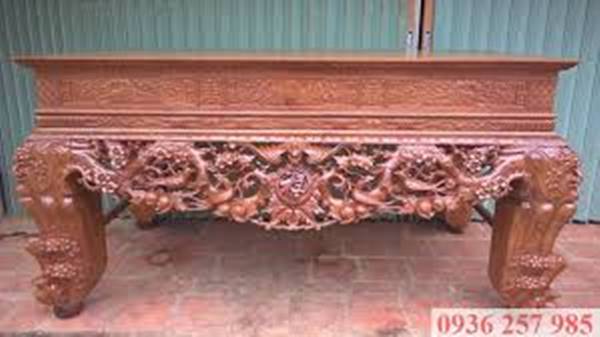 Những mẫu sập thờ gỗ đẹp của làng nghề Sơn Đồng-2